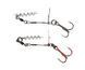 Готове оснащення Savage Gear Carbon49 Corkscrew Stinger #2/0 31кг 2шт New