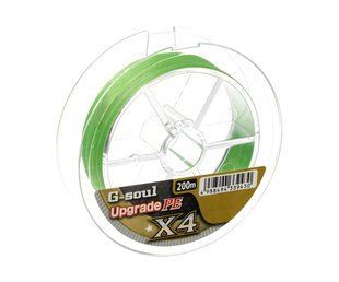 Шнур плетений YGK G-Soul X4 Upgrade 200м #0.25 0.08мм
