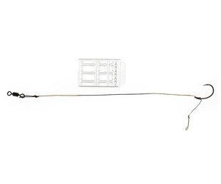 Повідець короповий Korda Krank Ready Rig Barbed №8