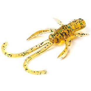 Силікон FishUp Baffi Fly 1.5" (10шт), #036 - Caramel/Green & Black