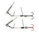 Готове оснащення Savage Gear SS Corkscrew Stinger 3G 1x #1 35кг Red + Black Nickel 2шт