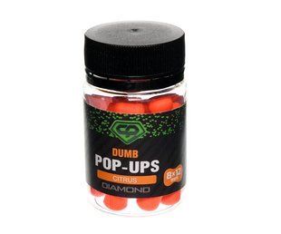 CARP PRO Diamond Бойл плаваючий DUMB POP-UPS CITRUS 8-12 мм