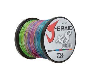 Шнур Daiwa J-Braid x8 Multicolor 1500м 0.28мм