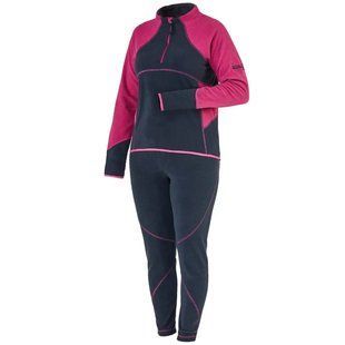 Термобілизна жіноча мікрофліс. Norfin Women PERFORMANCE SPACE BLUE (сіро-пурпурн., 1-й/2-й шар) L
