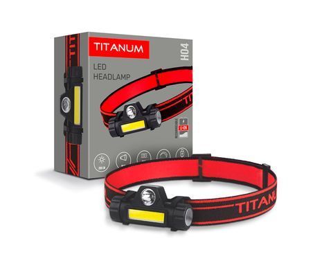 Налобний світлодіодний ліхтар Titanum TLF-H04 200Lm 6500K