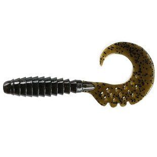 Силікон FishUp Fancy Grub 2" (10шт), #043 - Watermelon Brown/Black