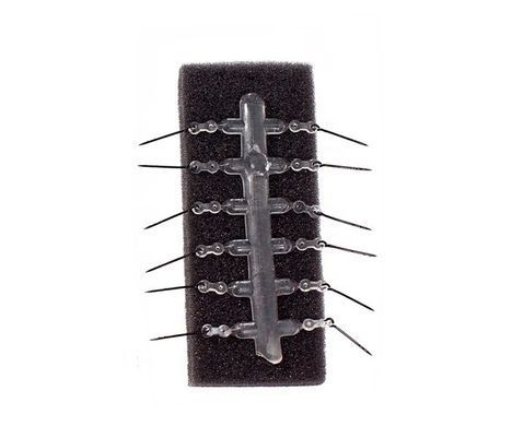 Голка для кріплення насадок Carp Zoom Bait Spike with silicone ring L