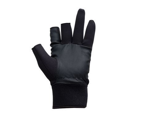 FLAGMAN Рукавички спiнiнгiста неопрен обрiз 3 пальцi Titanium coated M