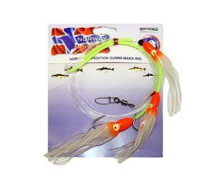 Оснащення морське Spro Norway Expedition Sea Pike Rig 2 390см 1.0-1.0мм 2 шт. №8/0
