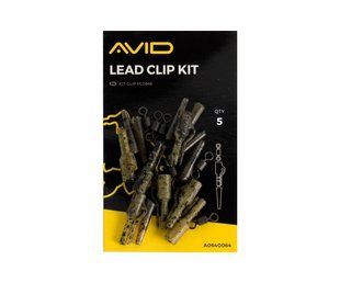 Набір безпечних кліпс Avid Carp Lead Clip Kit