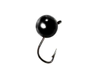 Мормишка Acoustic Baits &laquo;Куля з вушком&raquo; &Oslash;3мм #16 0.2г Black