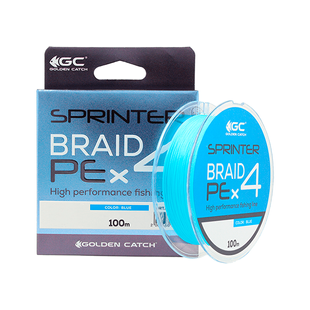Шнур GC Sprinter PE X4 100м Blue #1.2