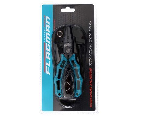 Плоскогубці Flagman Precision Forging Fishing Pliers Titanium Coated 6" 15cm