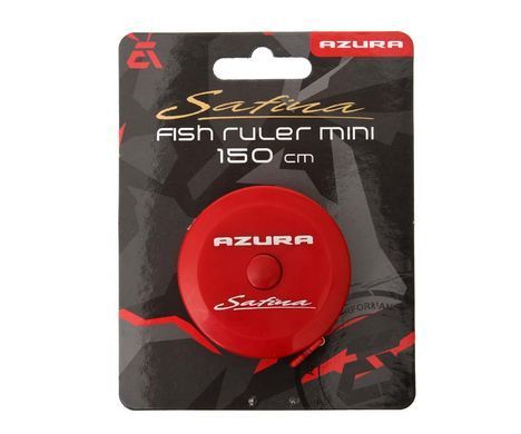 Лінійка Azura Fish Ruler Mini color Red