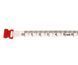 Лінійка Azura Fish Ruler Mini color Red