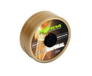 Плетений лідер Korda Super Natural Gravel Brown 18 lb