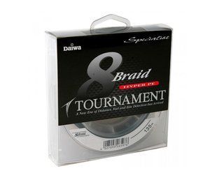 Шнур Daiwa Tournament 8xBraid Dark Green 135м 0.10мм