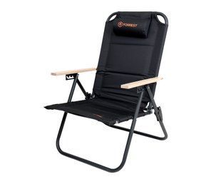 Крісло розкладне Forrest Optima+ Folding Comfort Chair Black XL