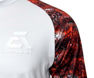 Джерсі AZURA Jersey A3 Gray-Red Camo size XL