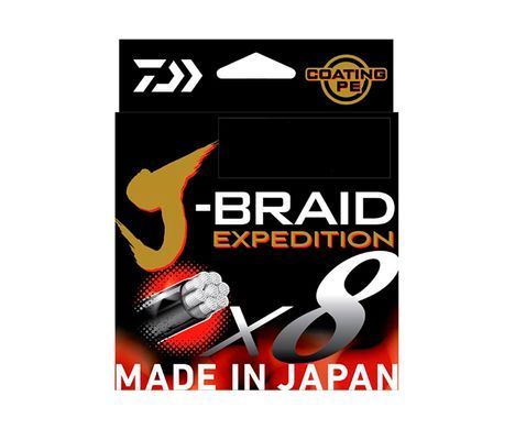 DAIWA Шнур J-Braid Exped. X8E 0.18mm-150m d. green
