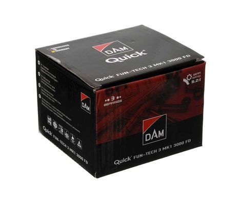 Котушка Quick FUN-TECH 3000 FD 2+1BB