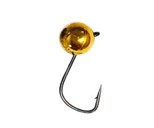 Мормишка Acoustic Baits &laquo;Куля з вушком&raquo; &Oslash;3мм #16 0.2г Gold