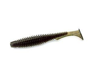 Силікон FishUp U-Shad 2.5" (9шт), #043 - Watermelon Brown/Black